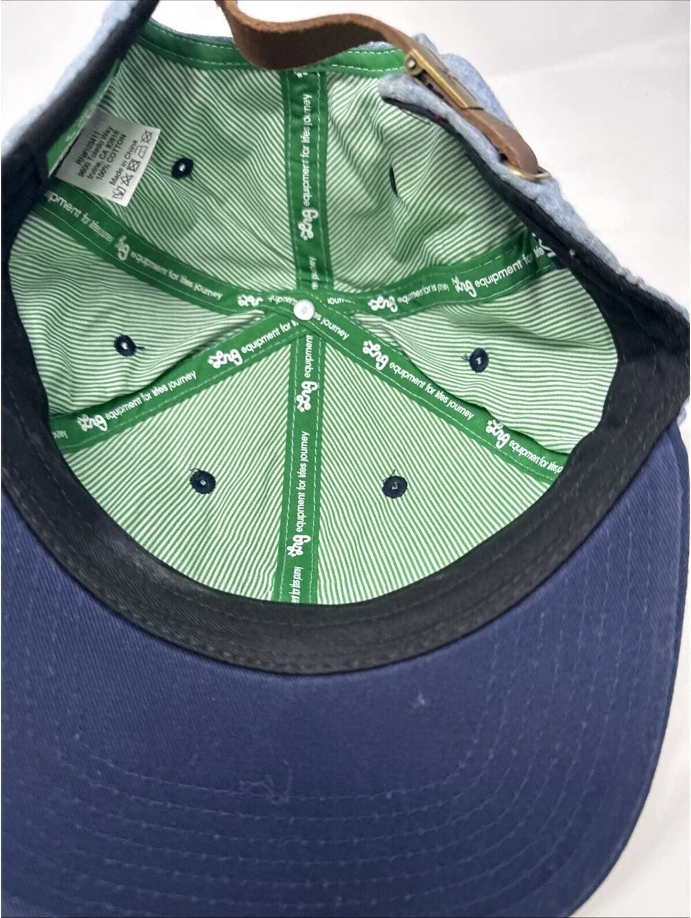 LRG True Heads Blue Giraffe Skateboarding Hat Cap OSFM